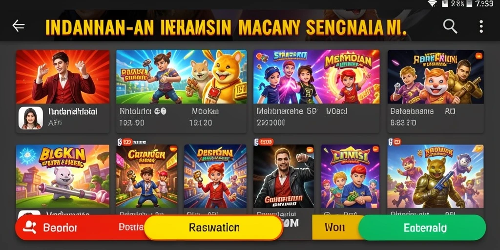 Beragam tantangan yang menantang untuk semua level pemain.