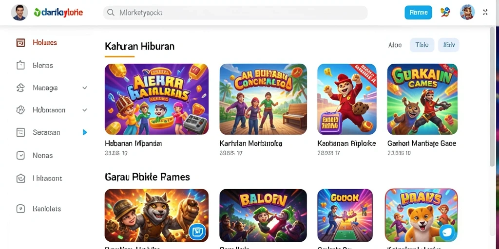 Pemandangan grafis yang memukau dalam setiap sesi permainan.